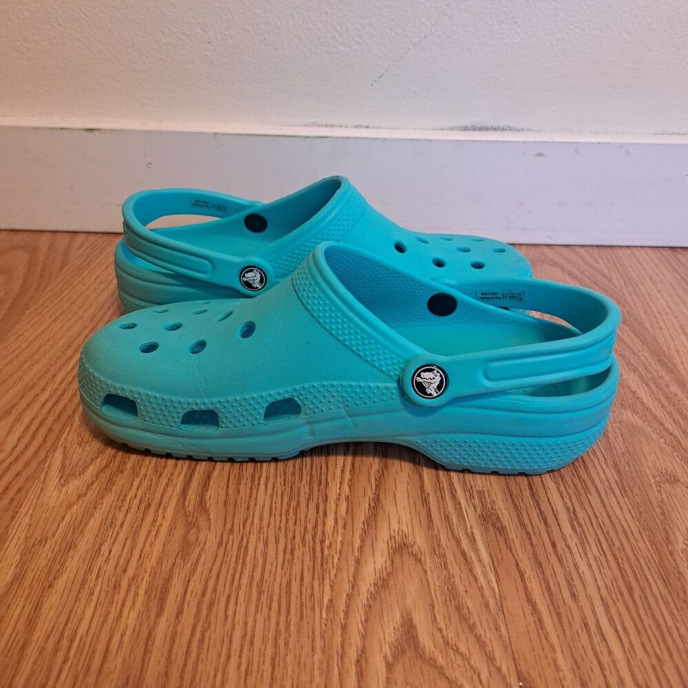 Crocs Classic Clog Color Venetian Blue Unisex Men’s 6 Womens 8 Light Weight - Picture 5 of 6